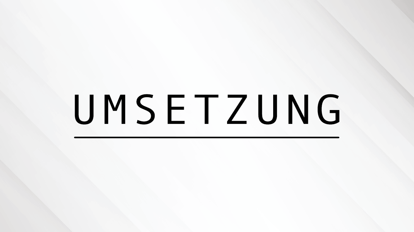UMSETZUNG - ITTU Marketing & Vertrieb Unternehmensberatung